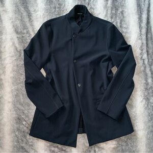 Elegant Navy Trench Coat for Men